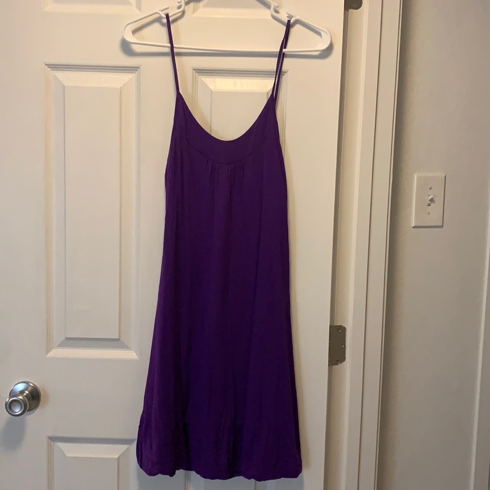 Purple dress